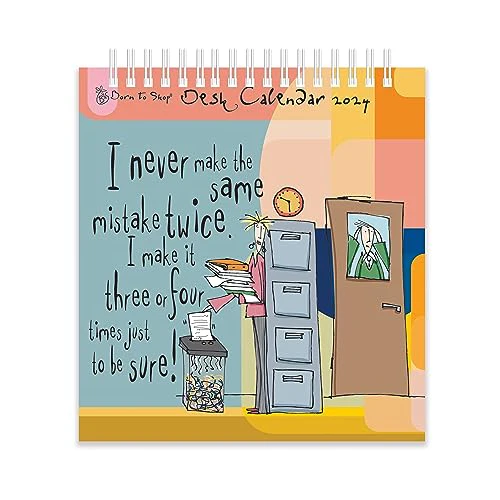 2024 Born to Shop Desk Calendar