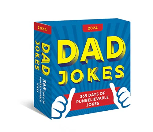 2024 Dad Jokes Boxed Calendar: 365 Days of Punbelievable Jokes (World's Best Dad Jokes Collection)