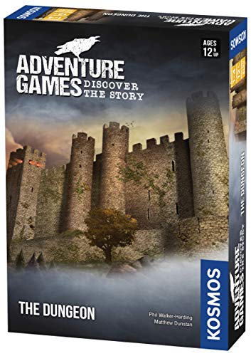 Thames & Kosmos 695088 Kosmos 695088-Adventure Adventure Dungeon | Discover The Story | Cooperative Board Game, 1-4 Players | Ages 12+ |