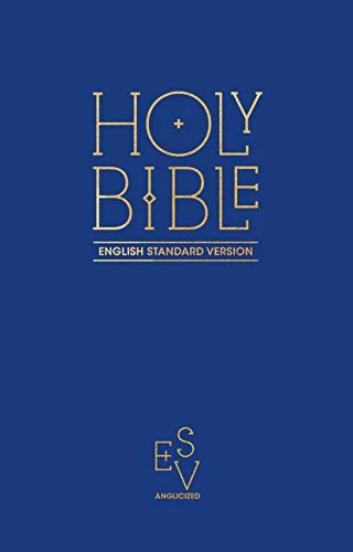 Holy Bible: English Standard Version (ESV) Anglicised Pew Bible (Blue Colour) (Esv Bible)