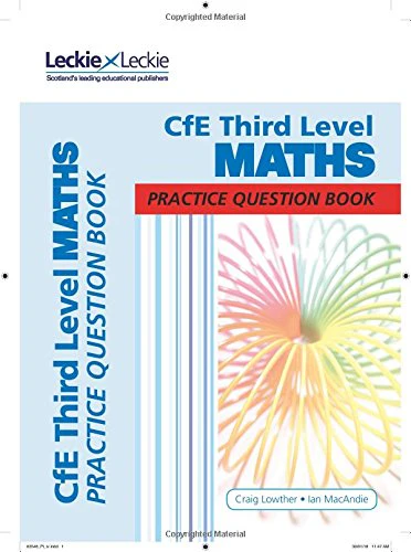 Leckie Practice Question Book – Third Level Maths: Practise and Learn CfE Topics