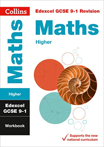Edexcel GCSE 9-1 Maths Higher Workbook: For the 2020 Autumn & 2021 Summer Exams (Collins GCSE Grade 9-1 Revision)