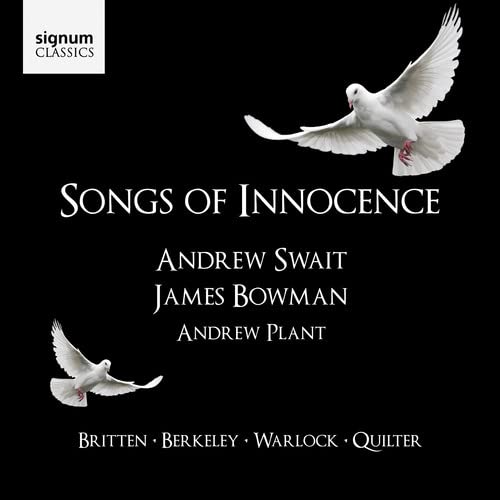 Andrew Swait<br>james Bowman<br>andrew Plant - Songs of Innocence (Andrew Swait;James Bowman) [CD]
