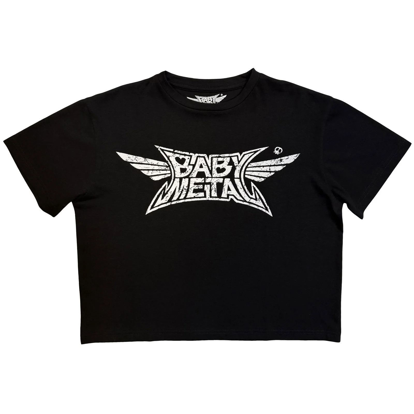 Babymetal Ladies Crop Top: Pentagram