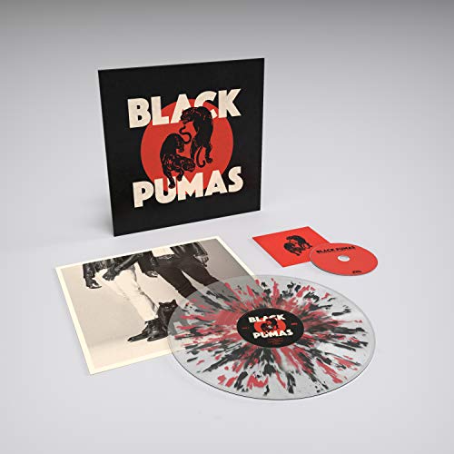Black Pumas - Black Pumas [Red and Black Splatter LP] [VINYL]