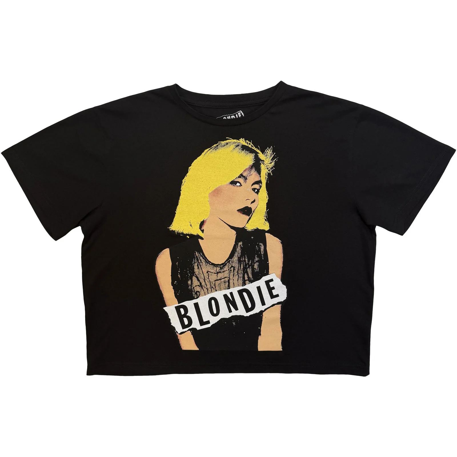 Blondie Ladies Crop Top: Side Glance