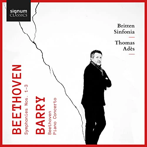 Britten Sinfonia, Thomas Ades, Nicolas Hodges, Mar - Beethoven: Symphonies Nos. 1-3 Barry: Beethoven, Piano Concerto [CD]