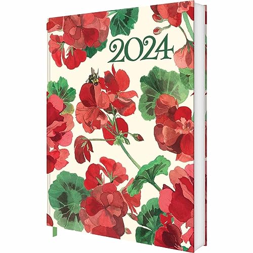 CAROUSEL CALENDARS Emma Bridgewater Geraniums Deluxe Diary 2024