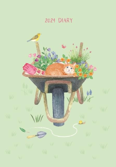 CAROUSEL CALENDARS Fashion Diary Wheelbarrow A6 Diary 2024