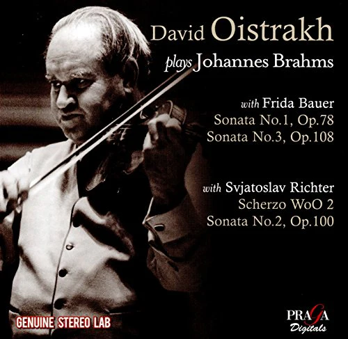 David Oistrakh - David Oistrakh Plays Brahms (Scherzo, of the Sonata FAE, WoO2, Violin Sonatas 1-3) [CD]