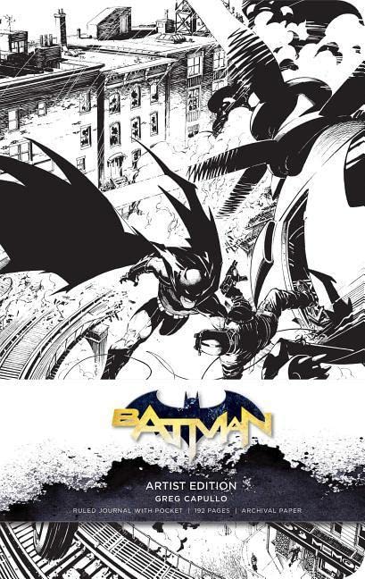 Dc Comics: Batman Hardcover Ruled Journal: Artist Edition: Greg Capullo