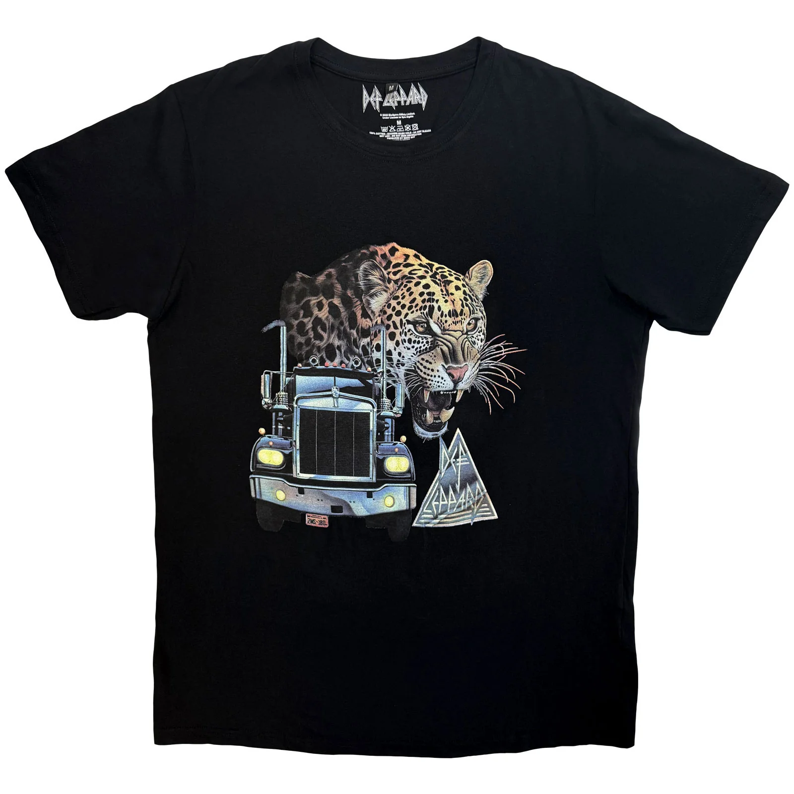 Def Leppard Unisex Premium Carbon T-Shirt: Truck
