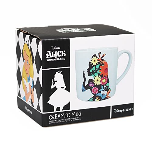 Disney Alice in Wonderland World Mug - Boxed Mug - 325ml - Dishwasher and Microwave Safe - Office Mug
