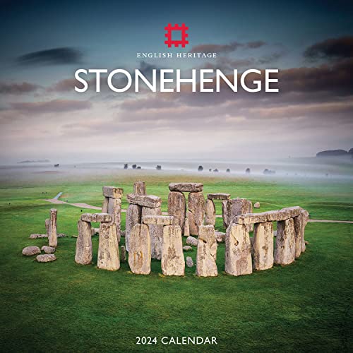 English Heritage Stonehenge 2024 Calendar: Original Carousel-Kalender [Mehrsprachig] [Kalender]