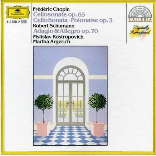 F. Chopin - Piano And Cello Works (Argerich/Schumann) [CD]