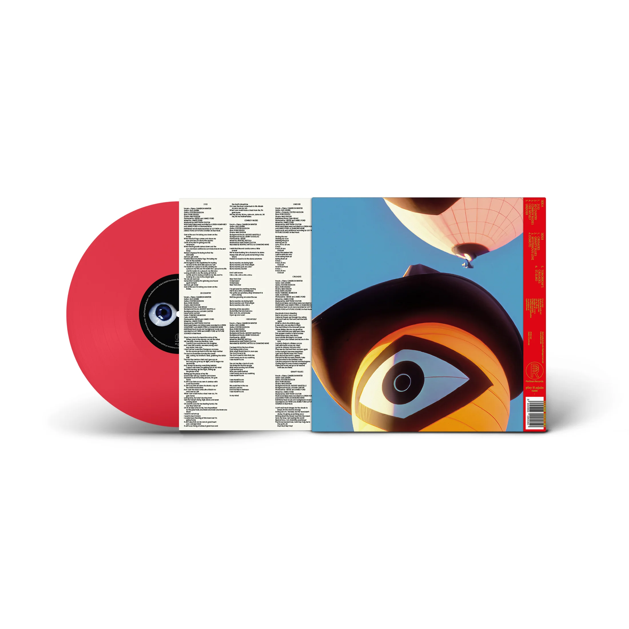 GEESE - 3D COUNTRY (Red LP)  [VINYL] - Image 2