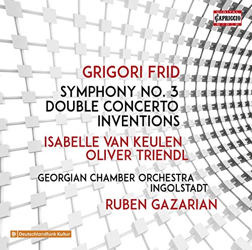 Georgian Chamber Orch - Grigori Frid: Symphony No. 3 / Double Concerto / Inventions [CD]