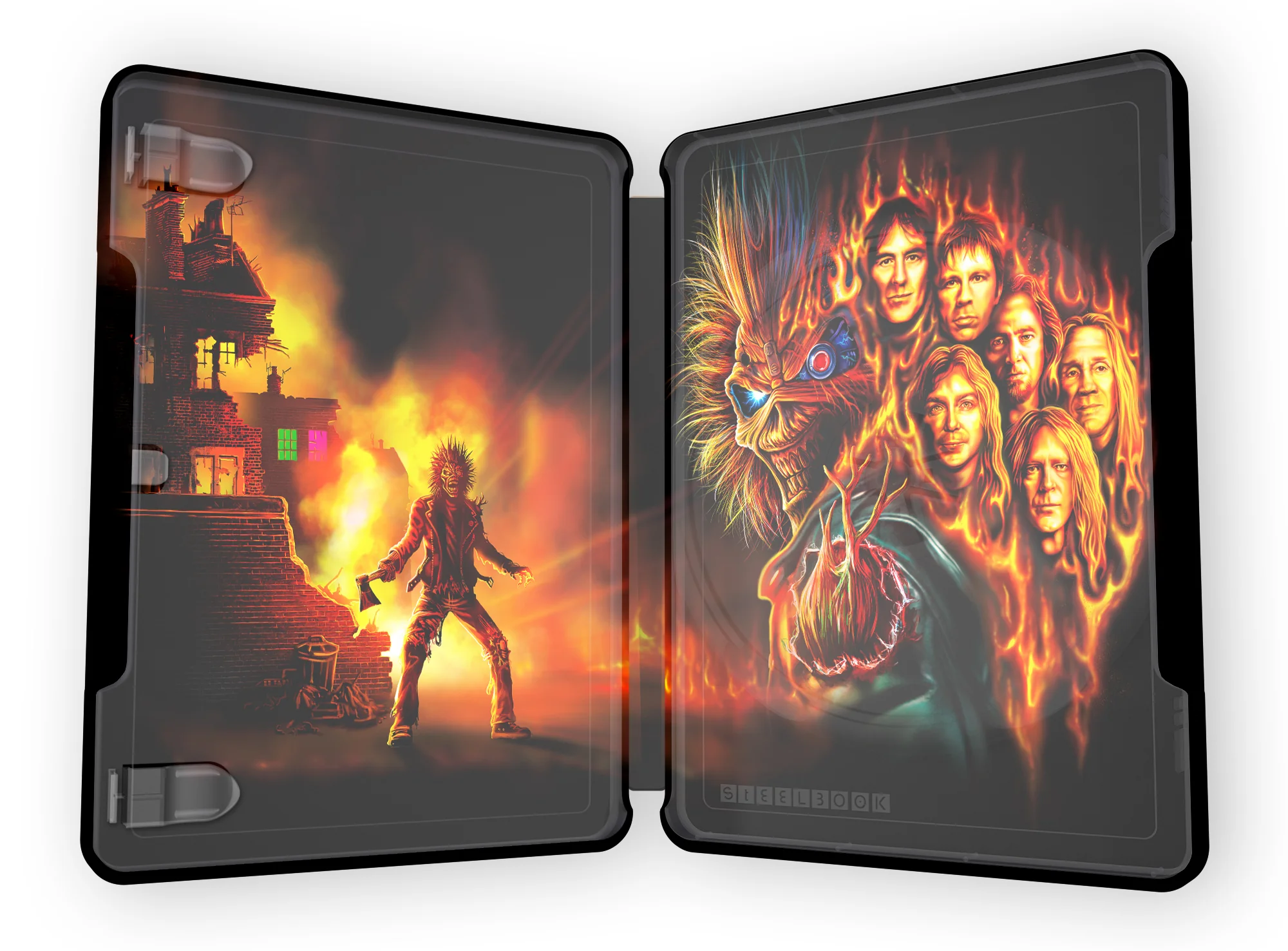Iron Maiden: Burning Ambition Steelbook [Blu-ray] - Image 2