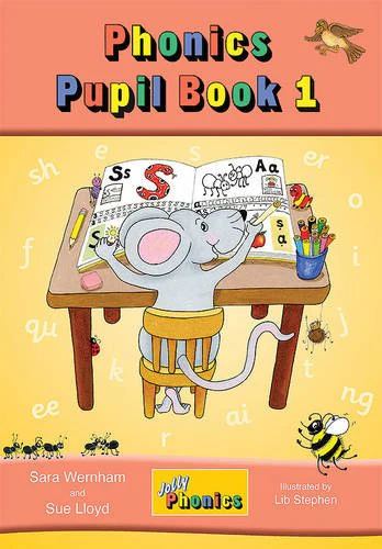 Jolly Phonics Pupil Book 1: in Precursive Letters (British English edition) (Jolly Learning)