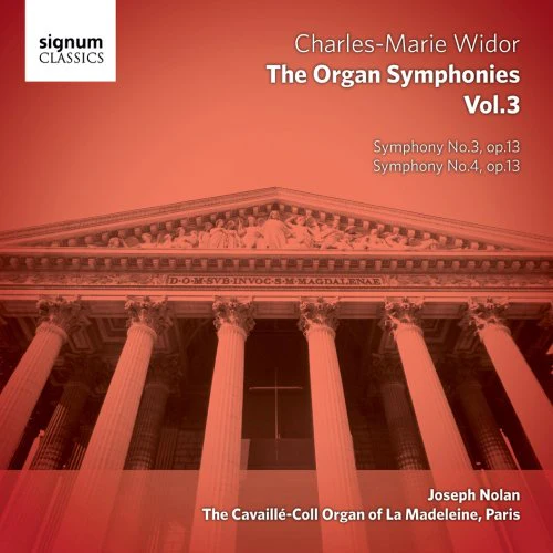 Joseph Nolan - Widor: Complete Organ Symphonies Vol.3 [CD]