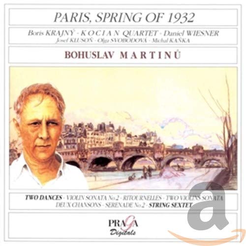 Kocian Quartet - Paris, Spring of 1932 [CD]