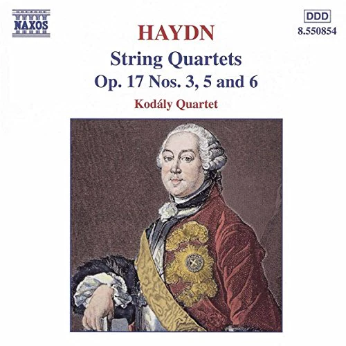 Kodaly Q - HAYDN: String Quartets Op. 17, Nos. 3, 5 and 6 [CD]