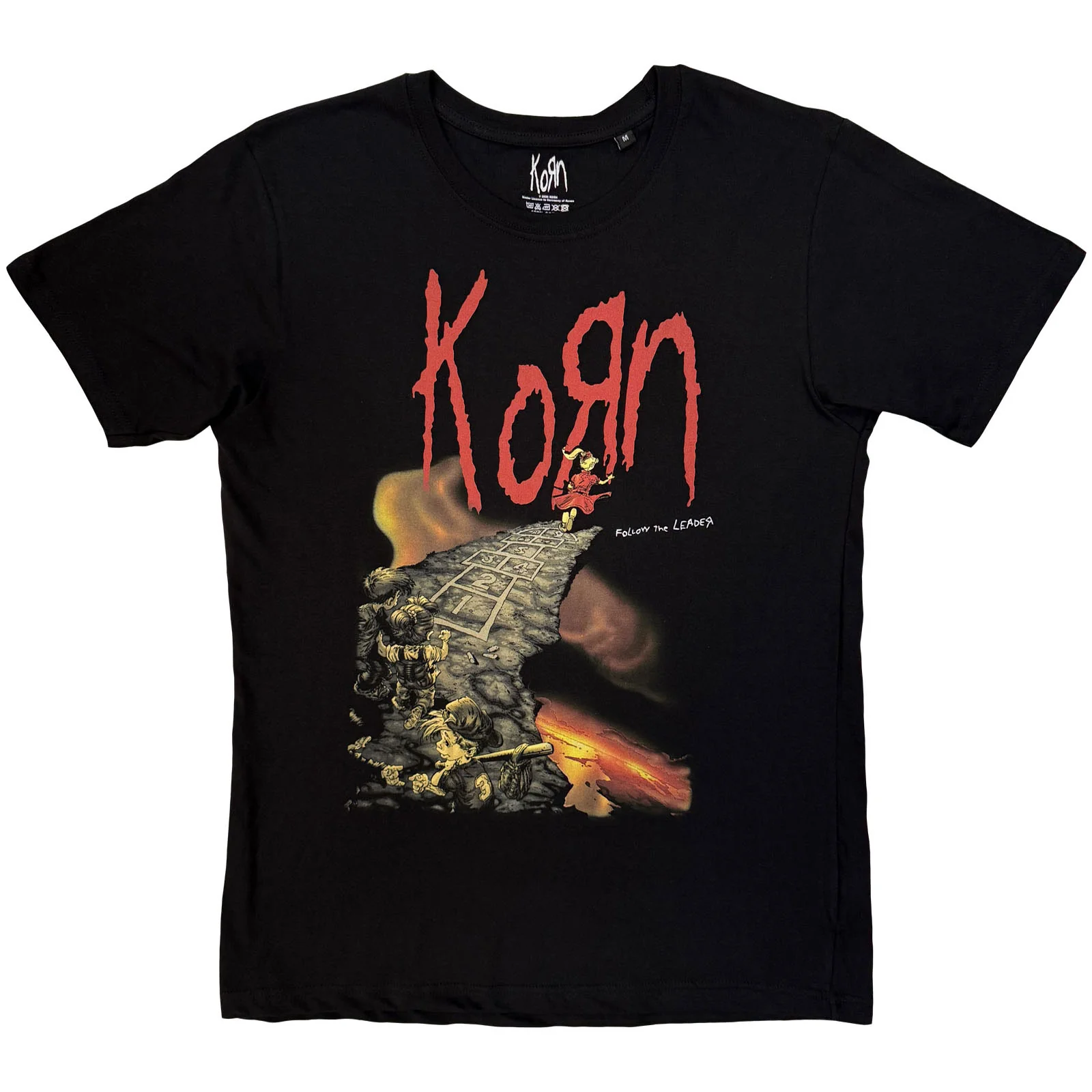 Korn Unisex T-Shirt: Follow The Leader Cliff