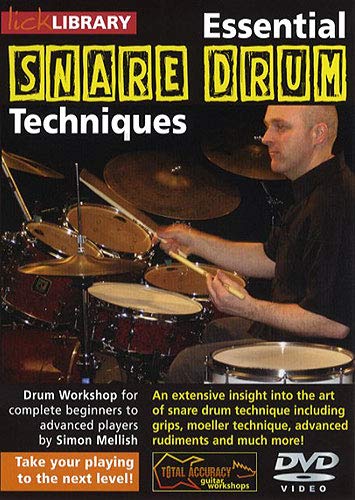 Lick Library: Essential Snare Drum Techniques [DVD]