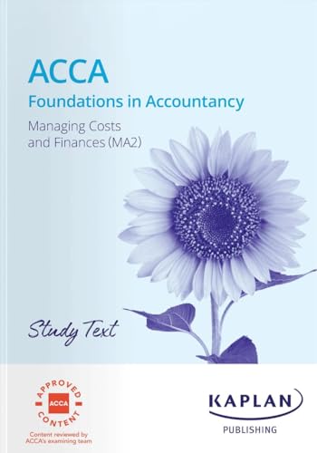 MANAGING COSTSAND FINANCE - STUDY TEXT