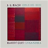 Maya Homburger - J.S. Bach: Sonata in C Major, BWV1005, Partita in E major, BWV 1006 / Barry Guy: Lysandra [CD]