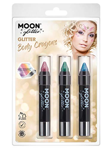 Moon Glitter Holographic Body Crayons
