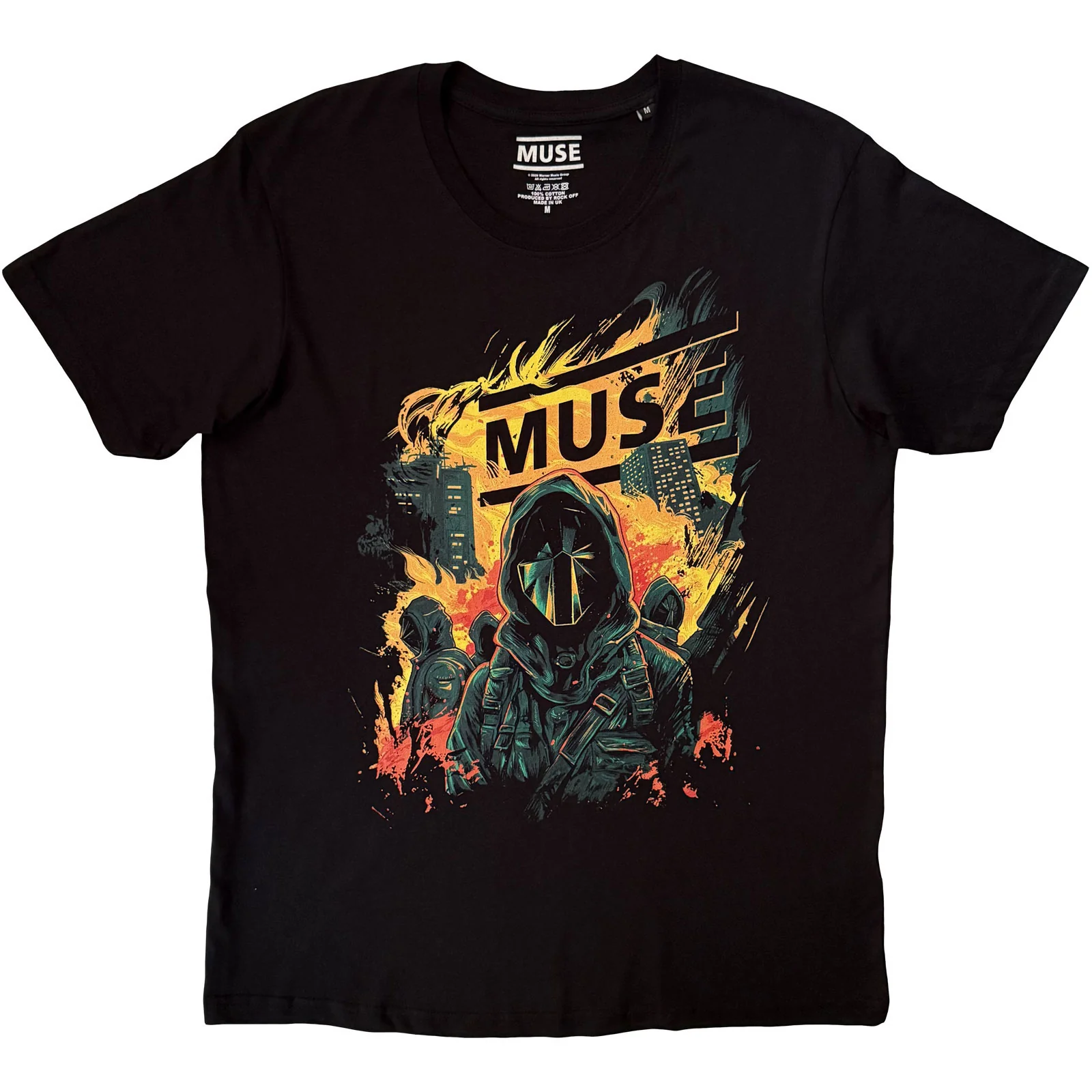 Muse Unisex T-Shirt: Burning