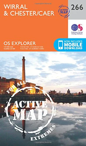 OS Explorer Map Active (266) Wirral and Chester (OS Explorer Active Map)