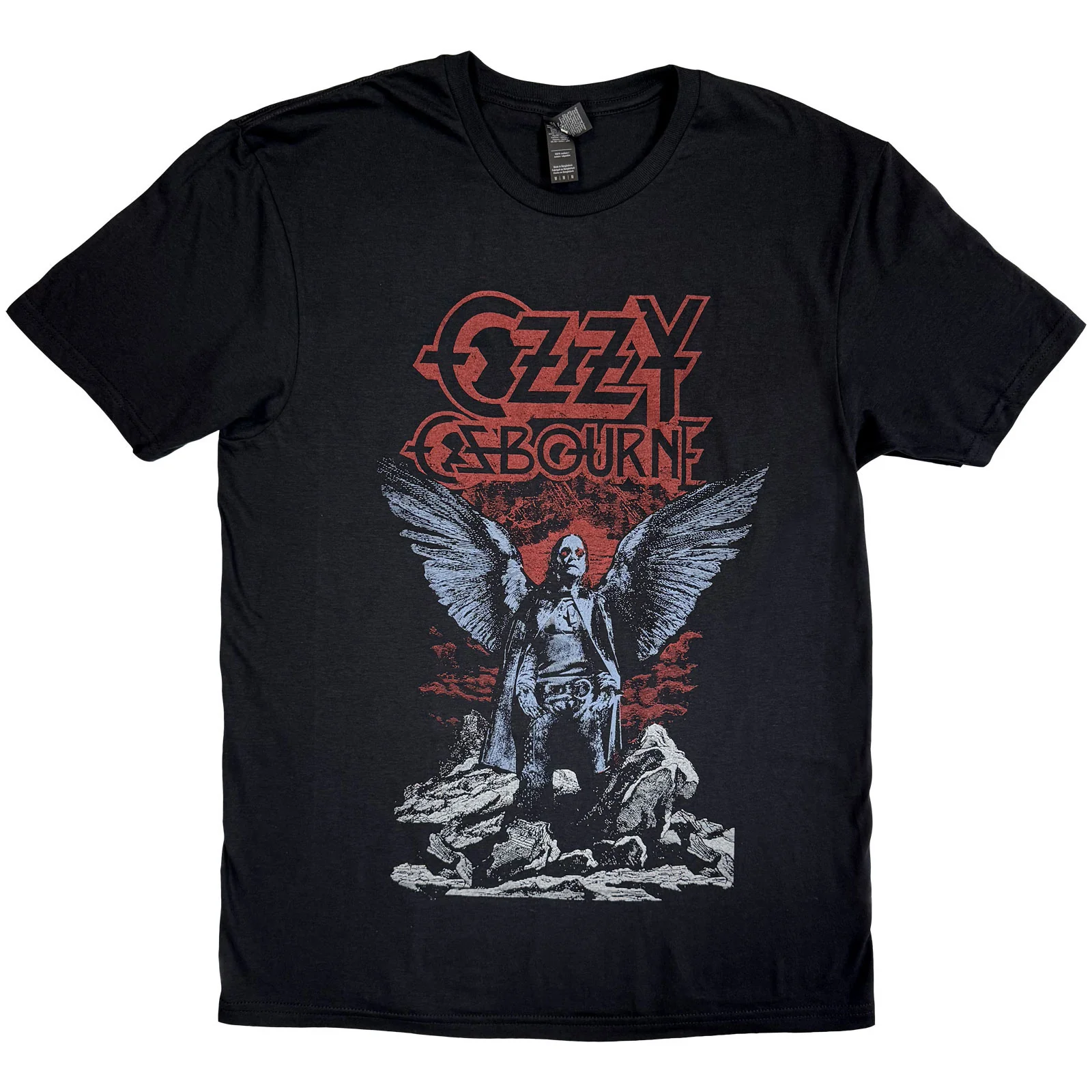 Ozzy Osbourne Unisex T-Shirt: Angel Wings