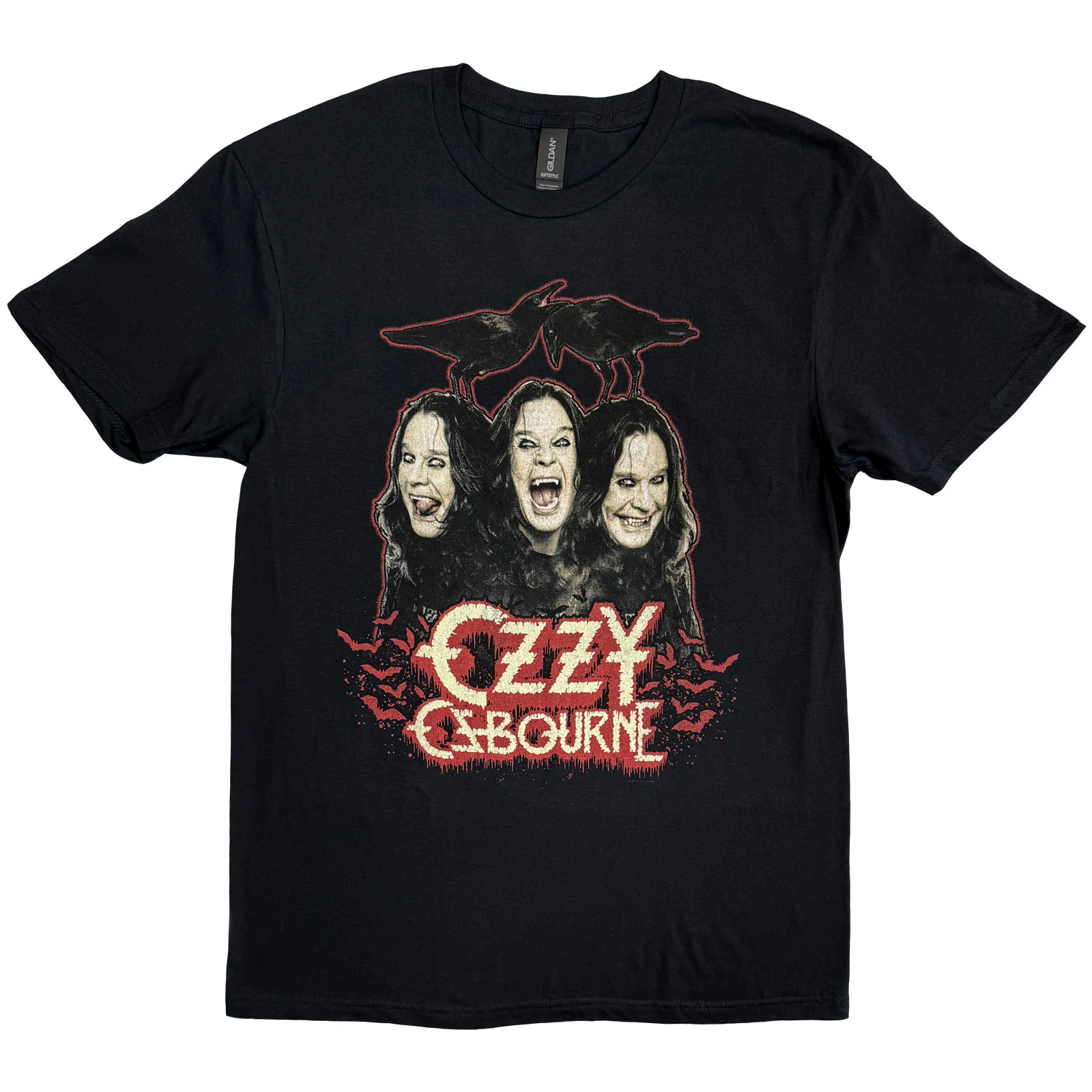 Ozzy Osbourne Unisex T-Shirt: Crows & Bars