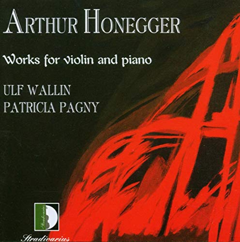 Patricia Wallin - Honegger: Works for violin & piano [CD]