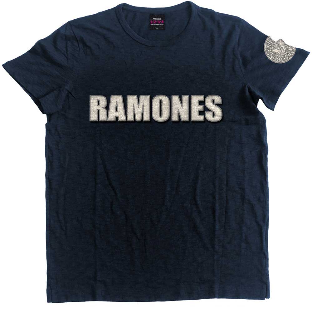 Ramones Unisex T-Shirt: Logo & Presidential Seal Applique