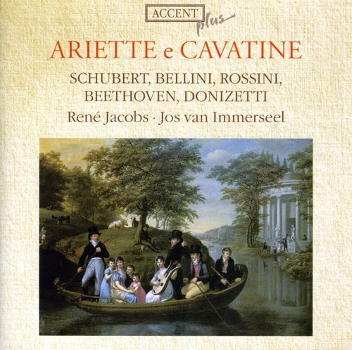 Rene Jacob & Van Immerseel - Ariette e Cavatine - Worky by Rossini/Bellini/Schubert/Donizetti/Beethoven [CD]