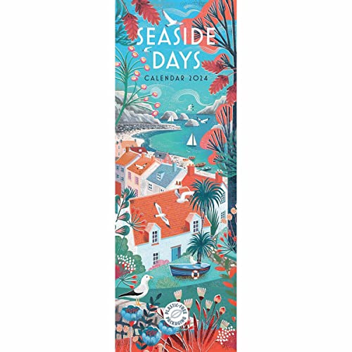 Seaside Days Slim Calendar 2024