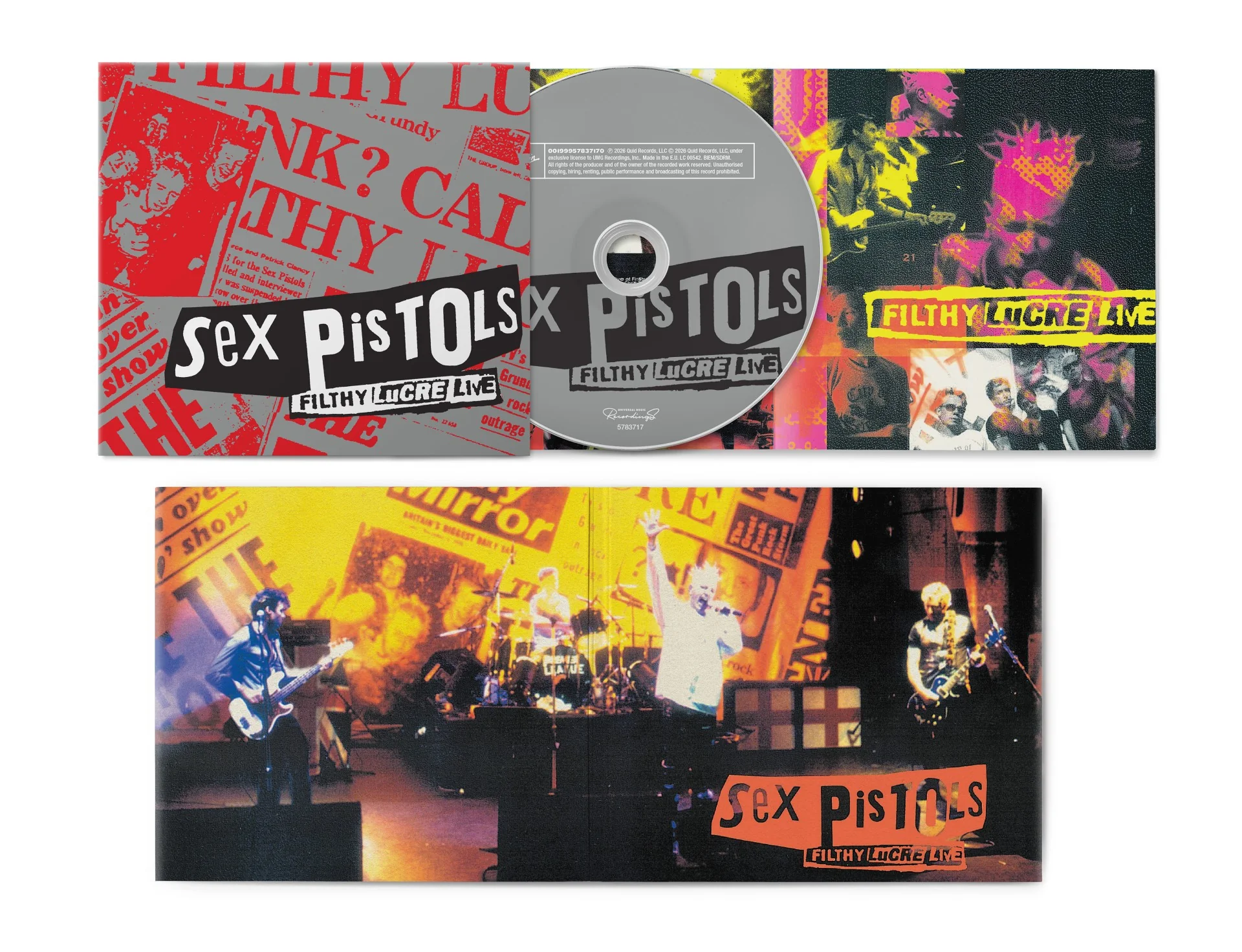 Sex Pistols - Filthy Lucre (30th Anniversary) [CD]