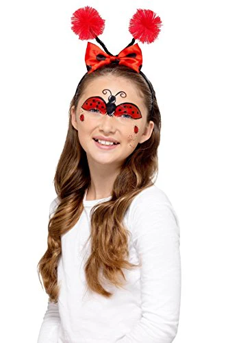 Smiffy's 48858 Smiffys Kids Bug Make Up Kit, Aqua Multi-colour, One Size