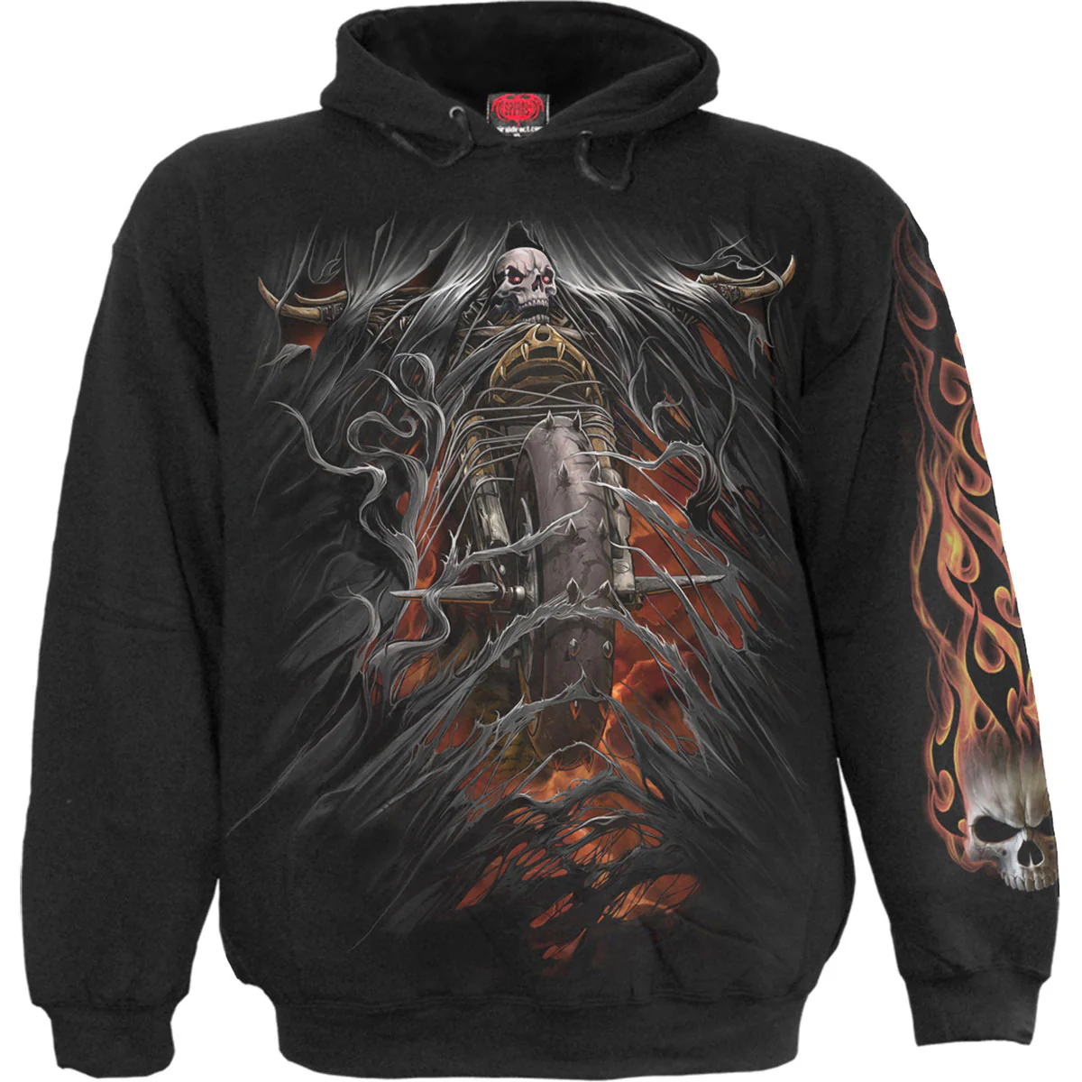 Spiral - BIKE LIFE (Unisex Black Hoodies) Small