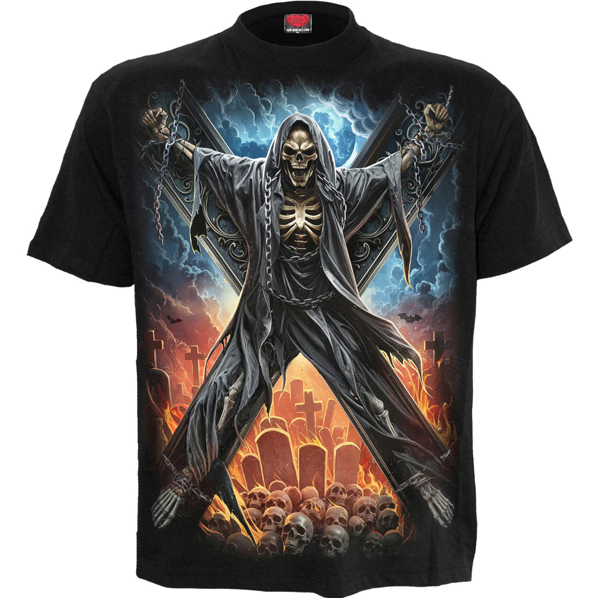 Spiral Unisex T-Shirt: Crossed Over