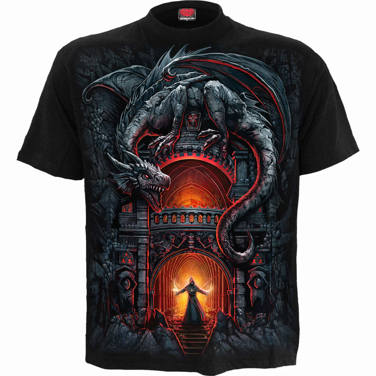Spiral Unisex T-Shirt: Dragon's Lair
