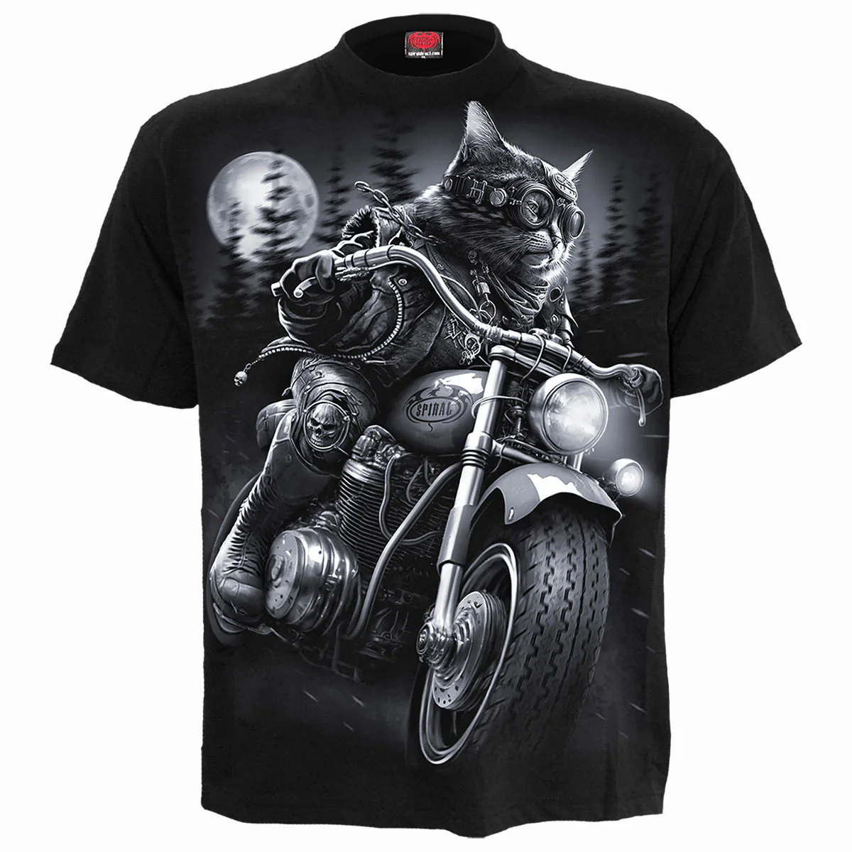 Spiral Unisex T-Shirt: Nine Lives
