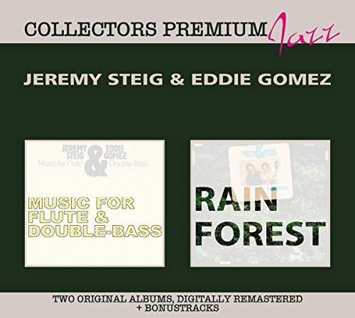 Jeremy Steig & Eddie Gomez - Music for Flute & Double Bass / Rain Forest [CD]