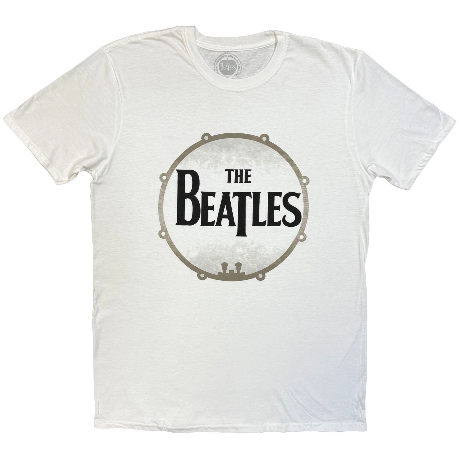 The Beatles Unisex T-Shirt: Drum Skin