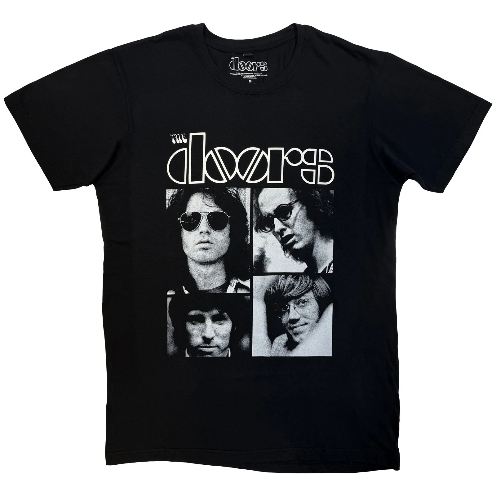 The Doors Unisex Premium Carbon T-Shirt: Squares