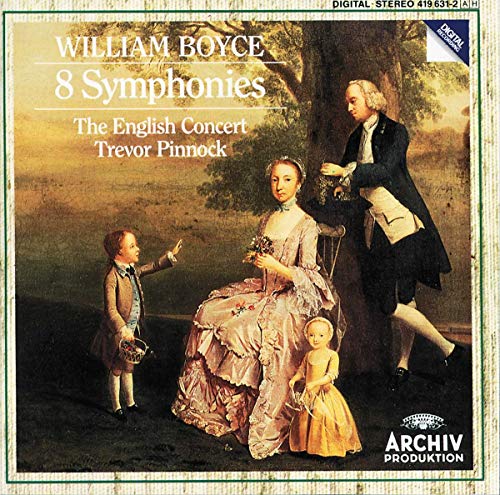 The English Concert Trevor Pinnock - Boyce: 8 Symphonies (Nos 1-8) /Pinnock [CD]