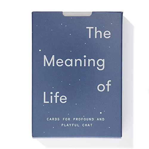 The School Of Life - The Meaning of Life - 52 Cards for Profound and Playful Chat - Adult Card Game
